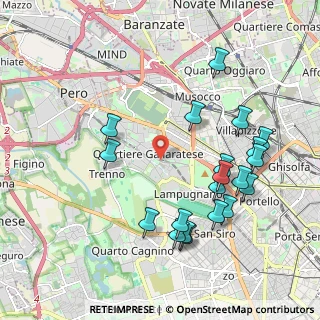 Mappa , 20151 Milano MI, Italia (2.1555)