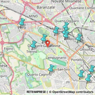 Mappa , 20151 Milano MI, Italia (2.52667)
