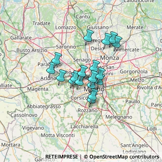 Mappa , 20151 Milano MI, Italia (9.56333)