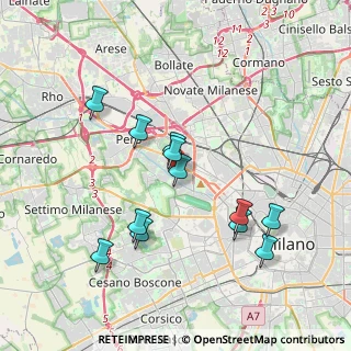 Mappa , 20151 Milano MI, Italia (3.58833)