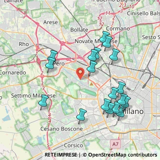 Mappa , 20151 Milano MI, Italia (4.16833)