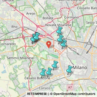 Mappa , 20151 Milano MI, Italia (3.51273)