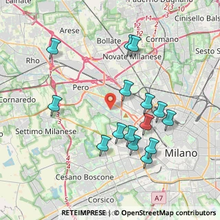 Mappa , 20151 Milano MI, Italia (3.91933)