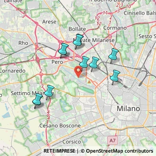 Mappa , 20151 Milano MI, Italia (3.45545)