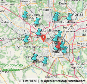 Mappa , 20151 Milano MI, Italia (7.14375)