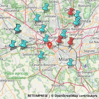 Mappa , 20151 Milano MI, Italia (9.8175)