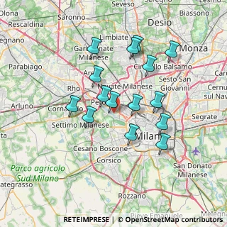 Mappa , 20151 Milano MI, Italia (6.34733)