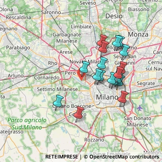 Mappa , 20151 Milano MI, Italia (6.98167)
