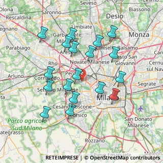 Mappa , 20151 Milano MI, Italia (7.22389)