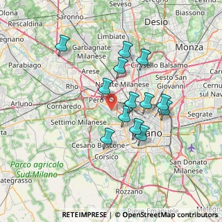 Mappa , 20151 Milano MI, Italia (6.08769)