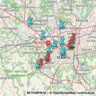Mappa , 20151 Milano MI, Italia (6.40059)