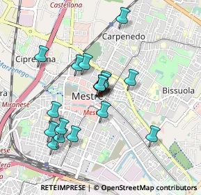 Mappa Via F. S. Fapanni, 30174 Venezia VE, Italia (0.74632)