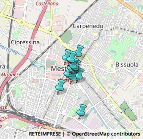 Mappa Via F. S. Fapanni, 30174 Venezia VE, Italia (0.39182)