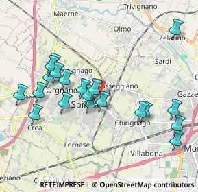 Mappa Via Carlo Cattaneo, 30038 Spinea VE, Italia (2.022)