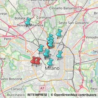 Mappa Via Lepontina, 20159 Milano MI, Italia (2.41583)
