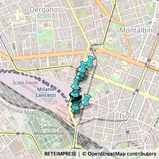 Mappa Via Lepontina, 20159 Milano MI, Italia (0.286)
