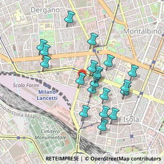 Mappa Via Lepontina, 20159 Milano MI, Italia (0.449)
