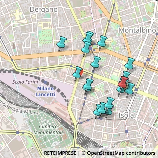 Mappa Via Lepontina, 20159 Milano MI, Italia (0.4805)