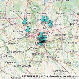 Mappa Via Lepontina, 20159 Milano MI, Italia (6.89)