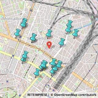 Mappa Via Angera, 20125 Milano MI, Italia (0.537)