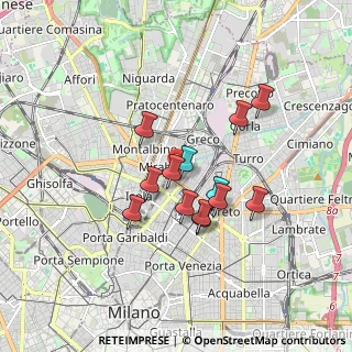 Mappa Via Angera, 20125 Milano MI, Italia (1.35615)