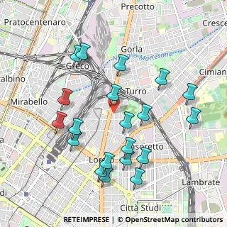 Mappa Via Roggia Scagna, 20127 Milano MI, Italia (1.0335)