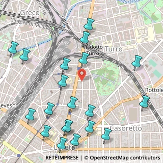 Mappa Via Roggia Scagna, 20127 Milano MI, Italia (0.684)