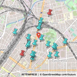 Mappa Milano, 20127 Milano MI, Italia (0.495)