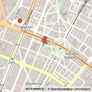 Mappa Via Privata Erasmo Boschetti, 7, 20124 Milano, Milano (Lombardia)