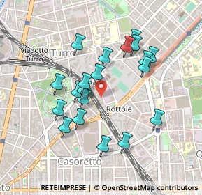 Mappa Via Carlo Esterle, 20132 Milano MI, Italia (0.412)
