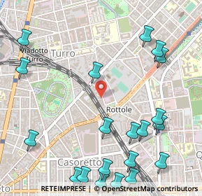 Mappa Via Carlo Esterle, 20132 Milano MI, Italia (0.716)