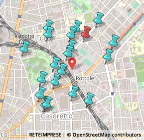 Mappa Via Carlo Esterle, 20132 Milano MI, Italia (0.464)