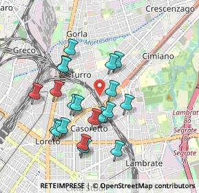 Mappa Via Carlo Esterle, 20132 Milano MI, Italia (0.8615)