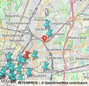 Mappa Via Carlo Esterle, 20132 Milano MI, Italia (3.41579)
