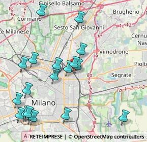 Mappa Via Carlo Esterle, 20132 Milano MI, Italia (4.91474)