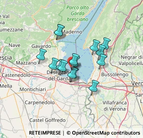 Mappa Via Giuseppe Piana, 25019 Sirmione BS, Italia (9.36733)