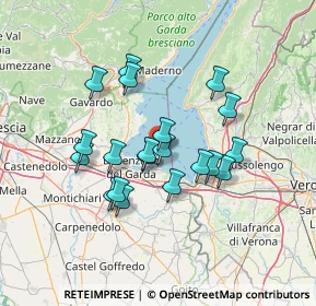 Mappa Via Giuseppe Piana, 25019 Sirmione BS, Italia (11.562)
