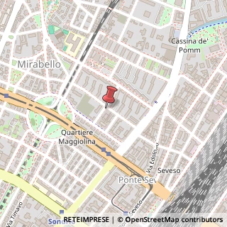 Mappa Via Privata Angera, 10, 20125 Milano, Milano (Lombardia)