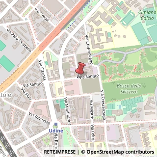 Mappa Via Sangro,  31, 20132 Milano, Milano (Lombardia)