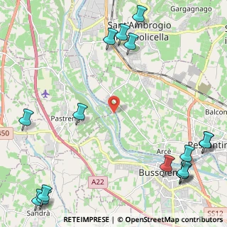 Mappa Località Garberia, 37012 Bussolengo VR, Italia (3.37625)