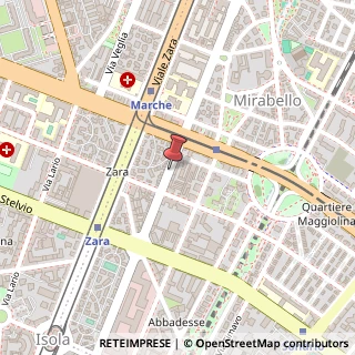 Mappa Via Taramelli Torquato, 66, 20124 Milano, Milano (Lombardia)