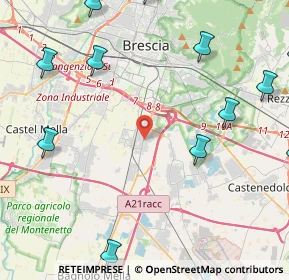 Mappa Via T. Speri, 25010 San Zeno Naviglio BS, Italia (6.29462)