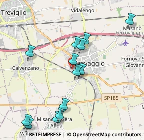 Mappa Via Arti e Mestieri, 24043 Caravaggio BG, Italia (2.11077)