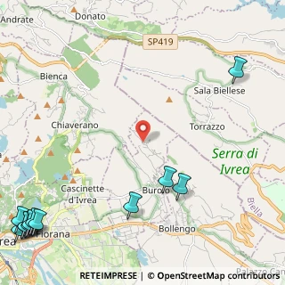 Mappa Via Dweiss, 10010 Burolo TO, Italia (3.84083)