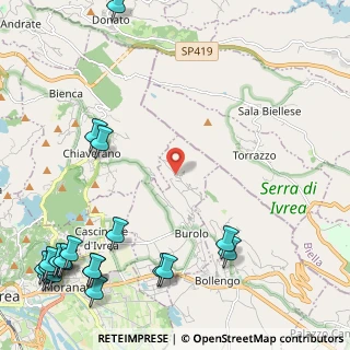 Mappa Via Dweiss, 10010 Burolo TO, Italia (3.411)