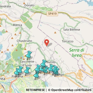 Mappa Via Dweiss, 10010 Burolo TO, Italia (2.88917)