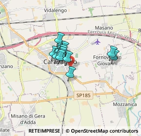 Mappa Via Visconti, 24043 Caravaggio BG, Italia (1.01533)
