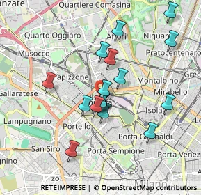 Mappa Via Francesco Caracciolo, 20158 Milano MI, Italia (1.59353)