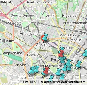 Mappa Via Francesco Caracciolo, 20158 Milano MI, Italia (2.99)