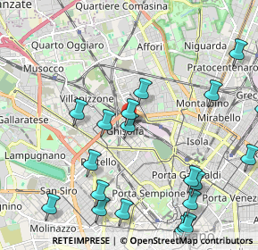 Mappa Via Francesco Caracciolo, 20158 Milano MI, Italia (2.6295)